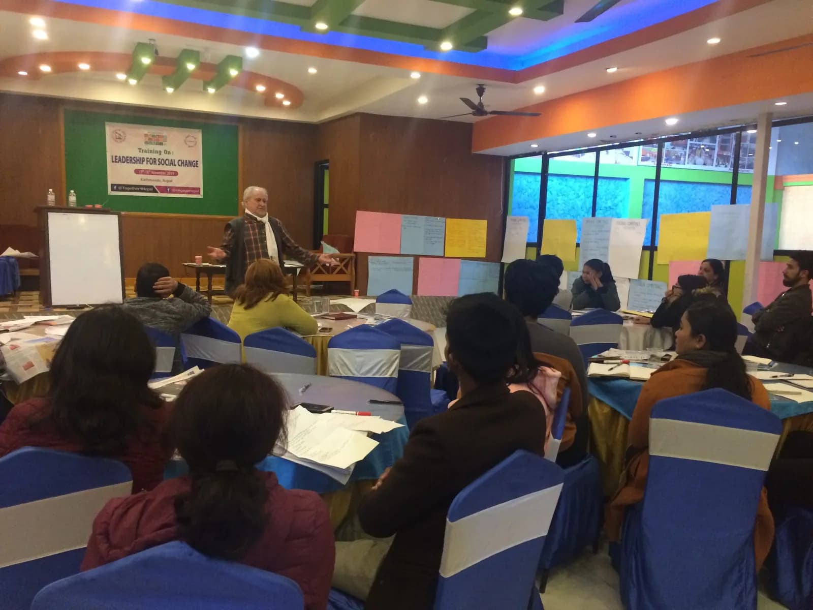Leadership for Social Change training