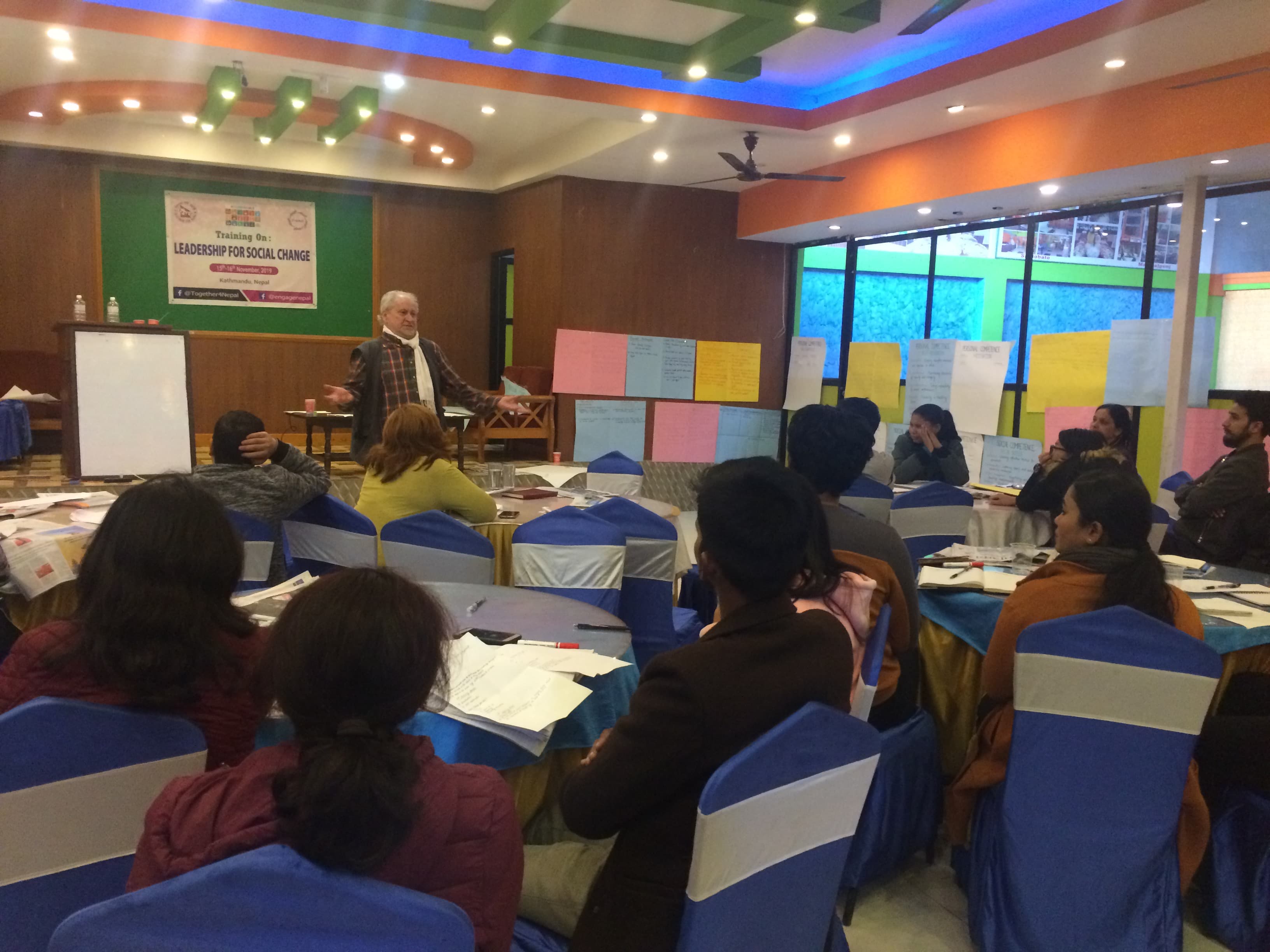 Leadership for Social Change training