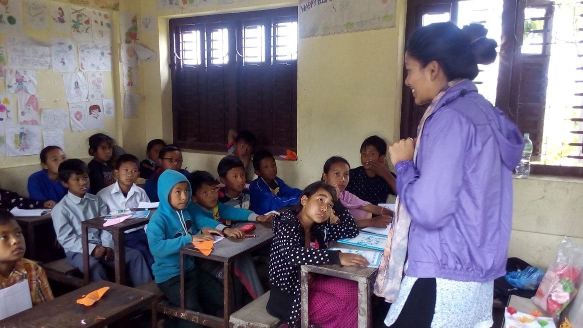 National volunteer training session