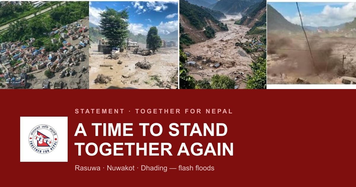 A Time to Stand Together Again