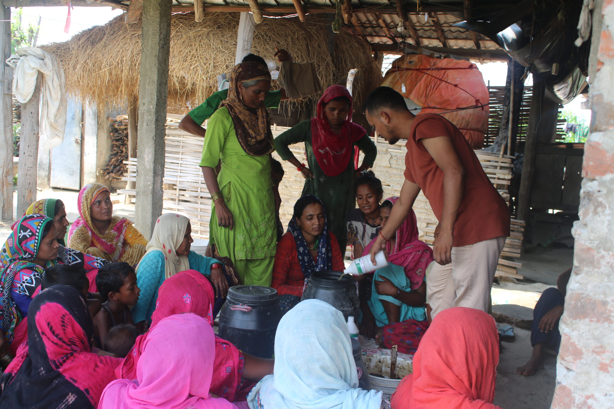 Bio pesticide and fertilizer training